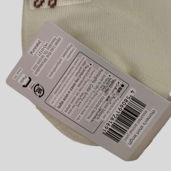 Women's Cute Short Length Socks. Multicolor. - Picture 4 of 4